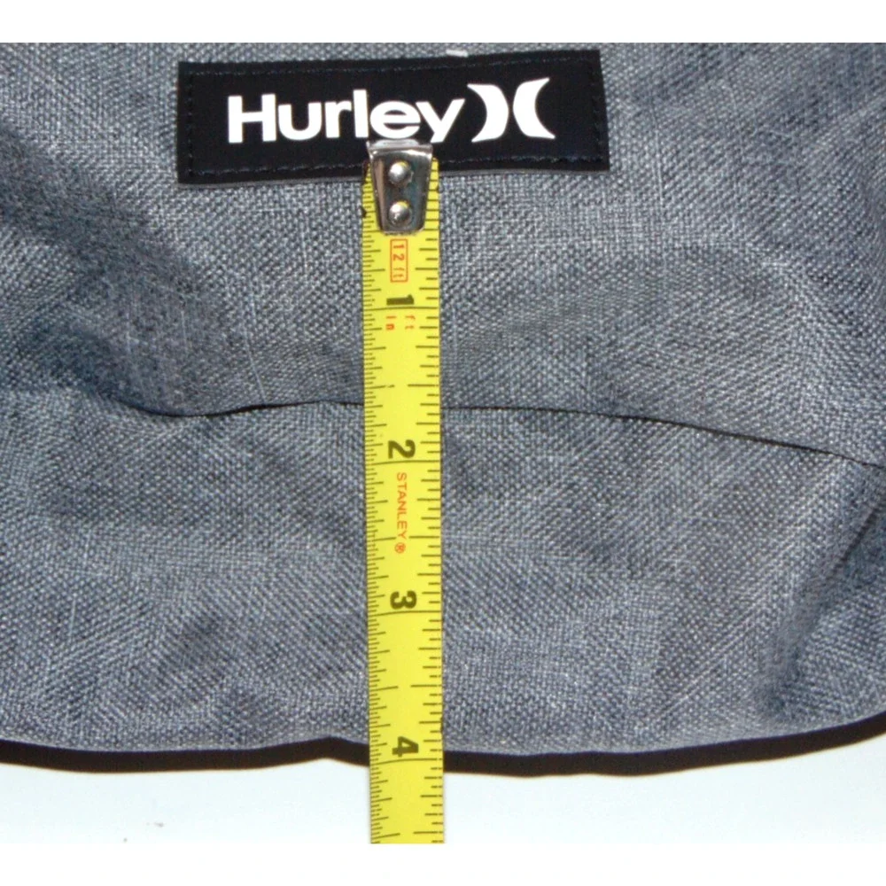 Hurley One and Only Waist Pack Fanny Pack Crossbody Belt Bag Gray Heather NWT
